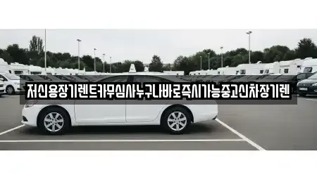 충청남도 공주시 교동 장기렌트카 전문 저신용장기렌트카무심사누구나바로즉시가능중고신차장기렌
