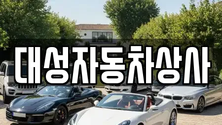 충청남도 공주시 중고차 전문 대성자동차상사