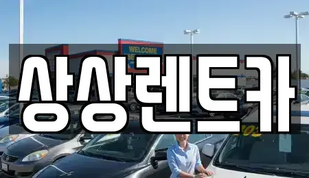 충청남도 서천군 서천읍 렌트카 전문 상상렌트카