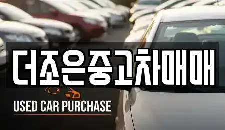충청남도 예산군 덕산면 중고차매입 전문 더조은중고차매매