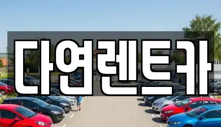 충청북도 청주시 서원구 산남동 렌트카 전문 다연렌트카