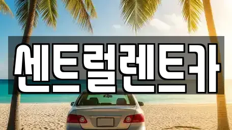 충청북도 청주시 서원구 산남동 렌트카 전문 센트럴렌트카
