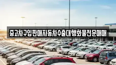 충청북도 청주시 흥덕구 비하동 중고차 전문 중고차구입판매자동차수출대행화물전문매매