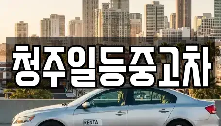 충청북도 청주시 흥덕구 중고차 전문 청주일등중고차